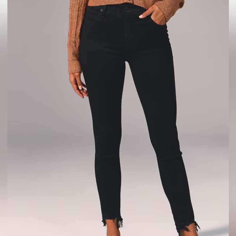 Abercrombie & Fitch High-Rise Skinny Jeans - petite length